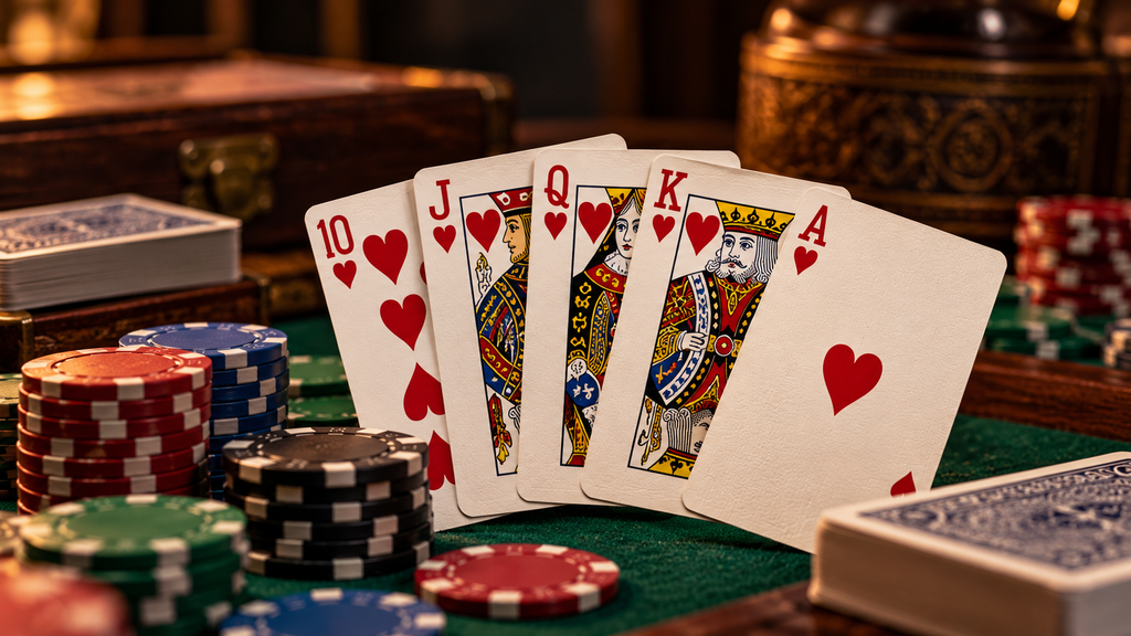 Perkembangan Bola Tangkas dan kombinasi lima kartu poker